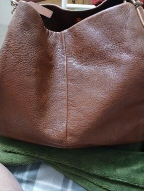 Coach Brown Leather Shoulder Hobo Phoebe